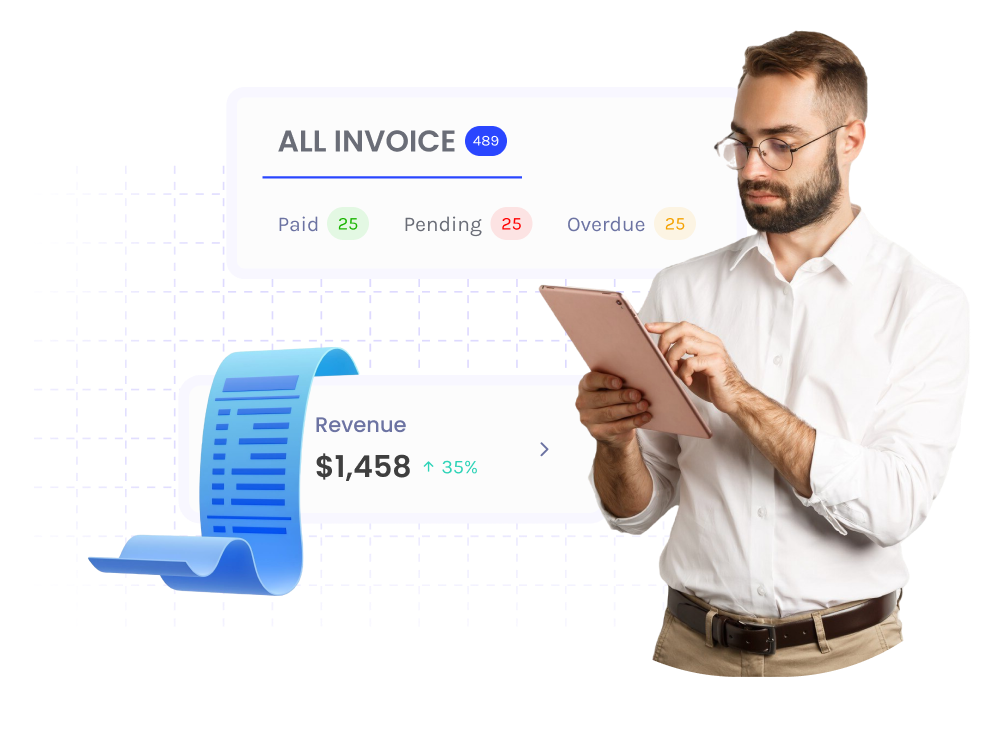 invoice and financial